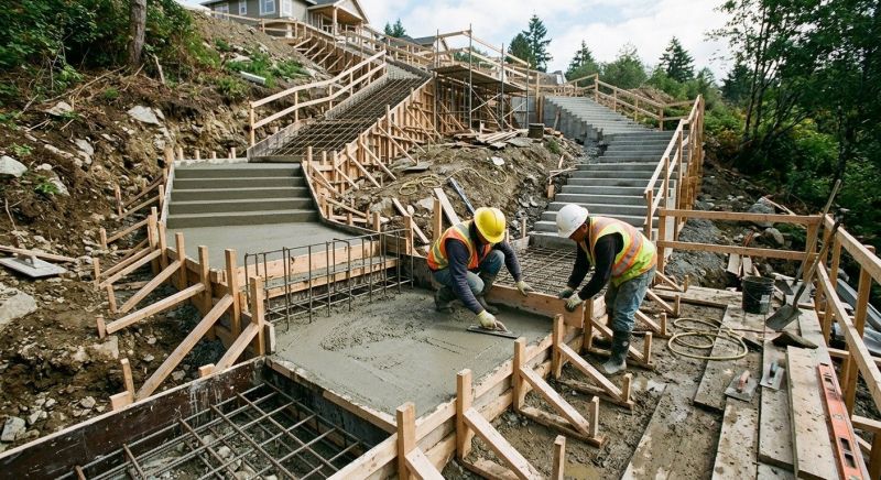 Concrete Stairs Construction in Salt Lake City, UT