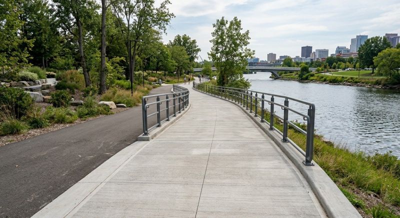 Concrete Path Installation in Denver, CO