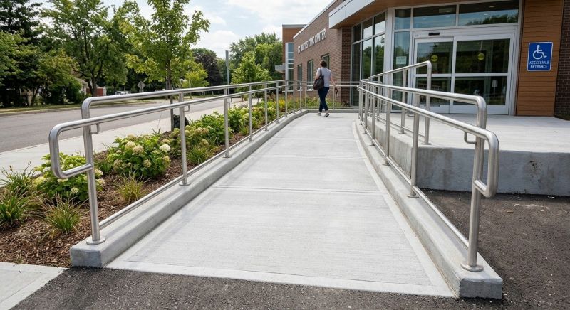 Concrete Ramp Construction in Denver, CO