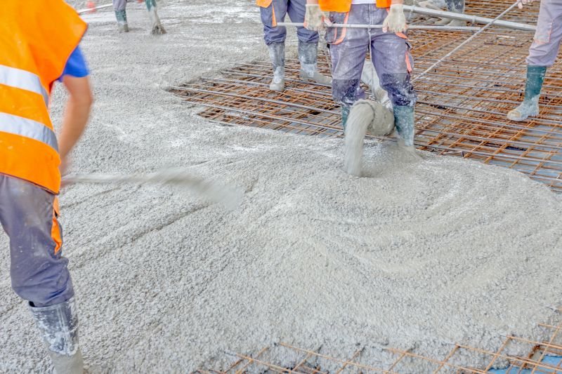 Poured Concrete Installation