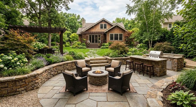 Hardscape Landscaping in Boston, MA