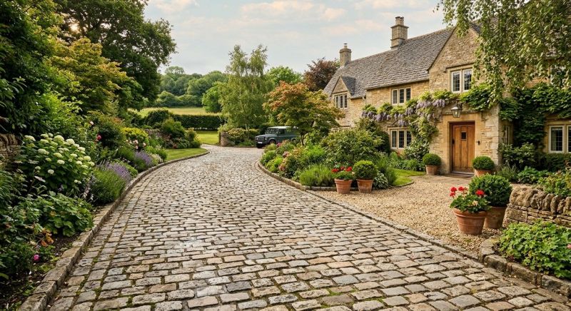 Stone Driveway Construction in Aurora, CO