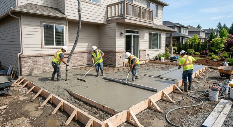 Veranda Pouring in Denver, CO